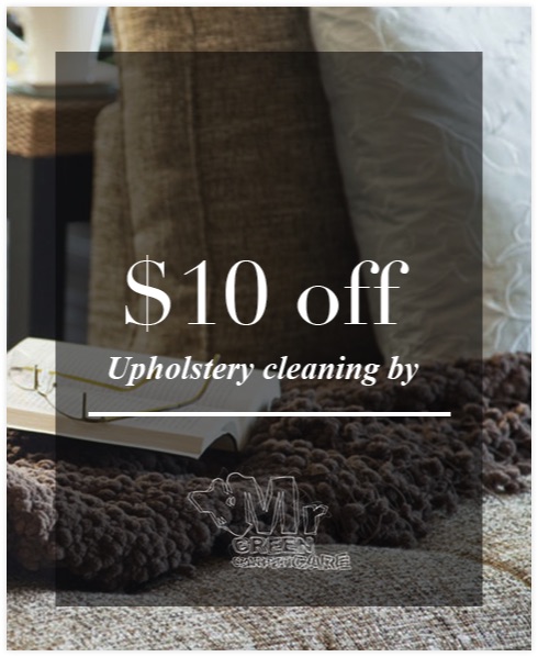 Upholstery cleaning $10 OFF